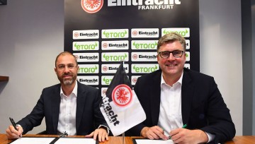 eToro wird Premium-Partner von Eintracht Frankfurt